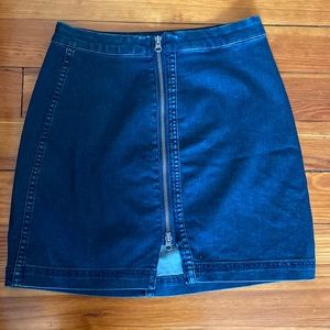Free People Denim Skirt